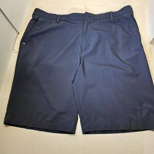 Adidas Shorts Mens 38 Golf Chino Performance Navy Blue With Flaw